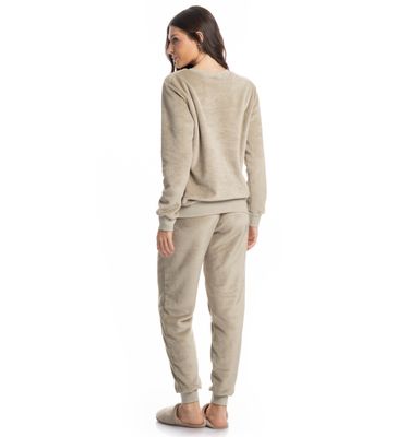 Pijama Feminino Longo Pétala - Imagem 2 - Mobile