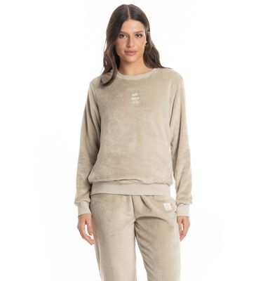 Pijama Feminino Longo Pétala - Imagem 3 - Mobile