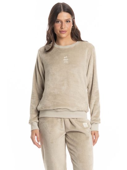 Pijama Feminino Longo Pétala - Imagem 3 - Desktop