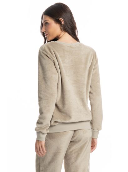 Pijama Feminino Longo Pétala - Imagem 4 - Desktop
