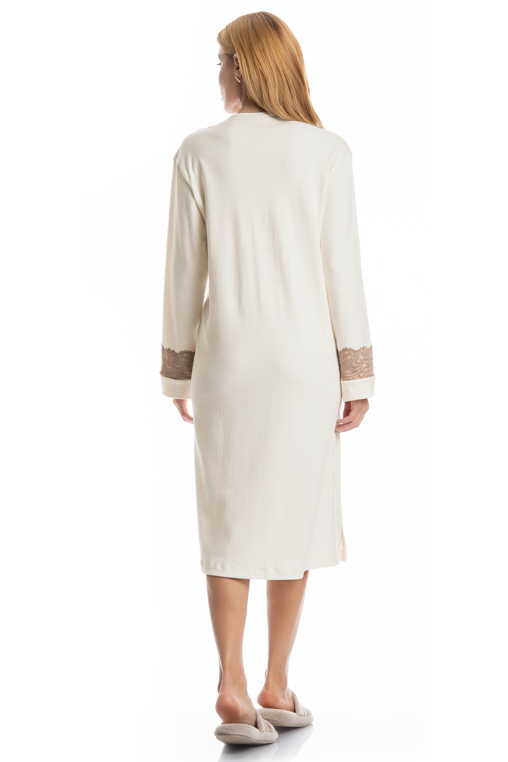 Camisão Feminino Midi Louise - Imagem 2 - Mobile