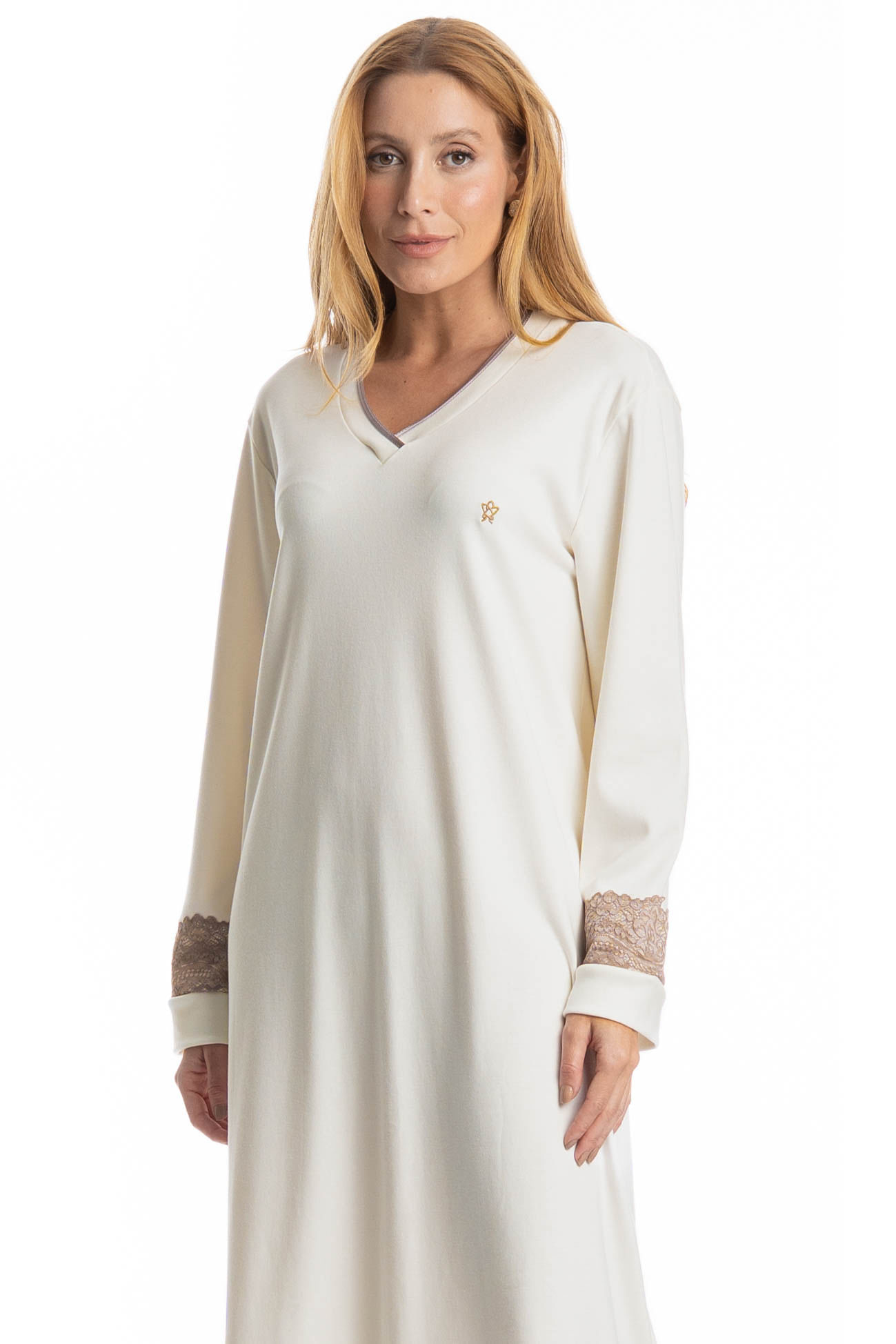 Camisão Feminino Midi Louise - Imagem 3 - Mobile