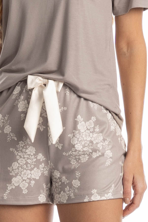Pijama Feminino Curto Clarisse - Imagem 5 - Mobile