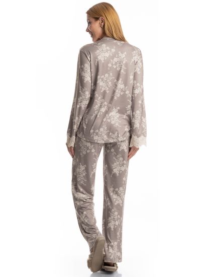 Pijama Wide Leg Clarisse - Imagem 2 - Desktop