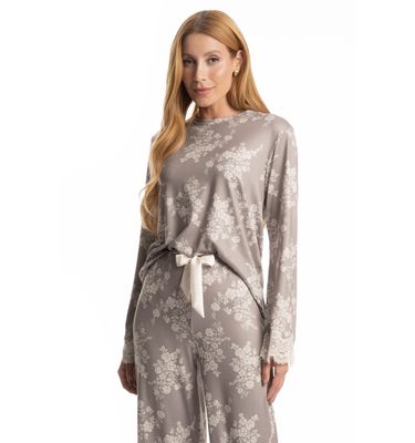 Pijama Wide Leg Clarisse - Imagem 3 - Mobile