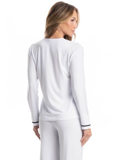 Pijama Feminino Longo Selene - Imagem 4 - Desktop