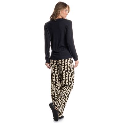Pijama Wide Leg Lara - Imagem 2 - Mobile