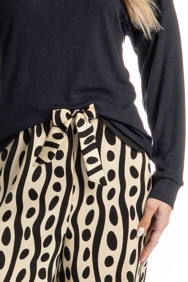 Pijama Wide Leg Lara - Imagem 5 - Mobile