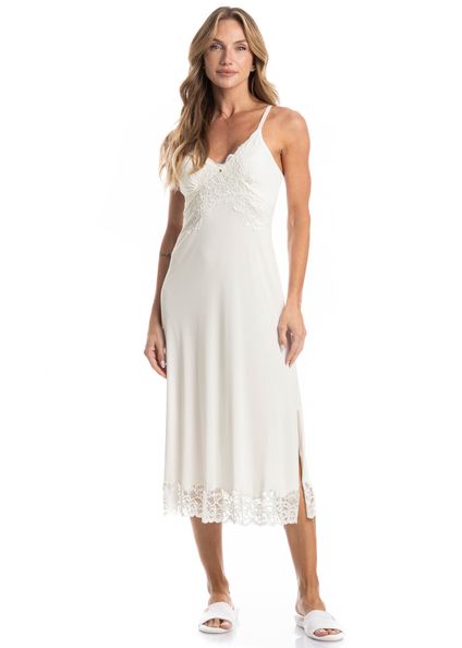 Camisola Midi Manu Branco - Imagem 1