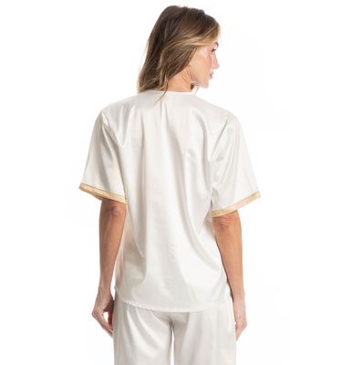 Pijama Feminino Longo Americano Siena - Imagem 4 - Mobile