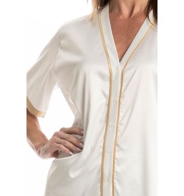 Pijama Feminino Longo Americano Siena - Imagem 5 - Mobile