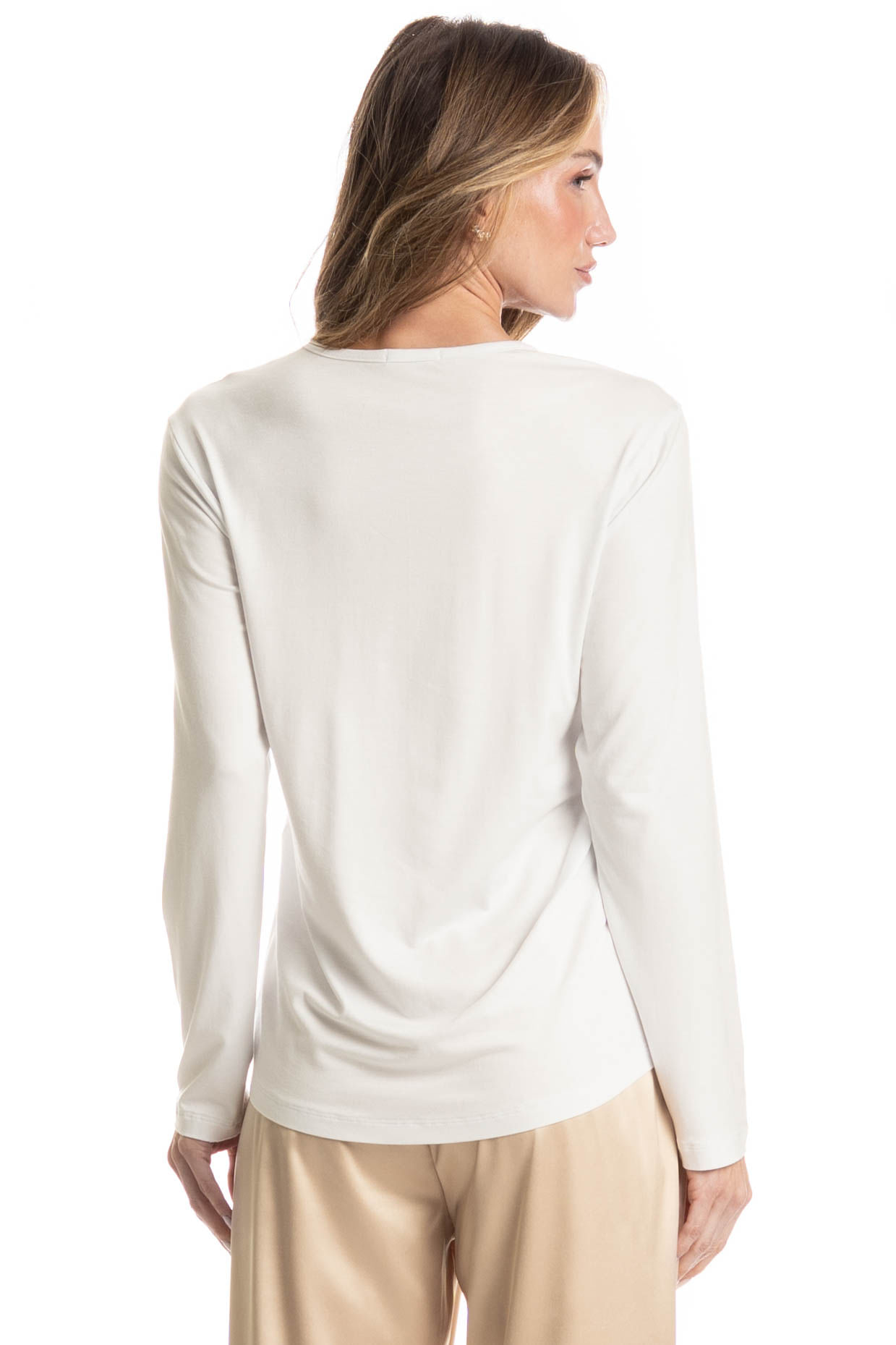 Pijama Feminino Longo Siena - Imagem 4 - Mobile