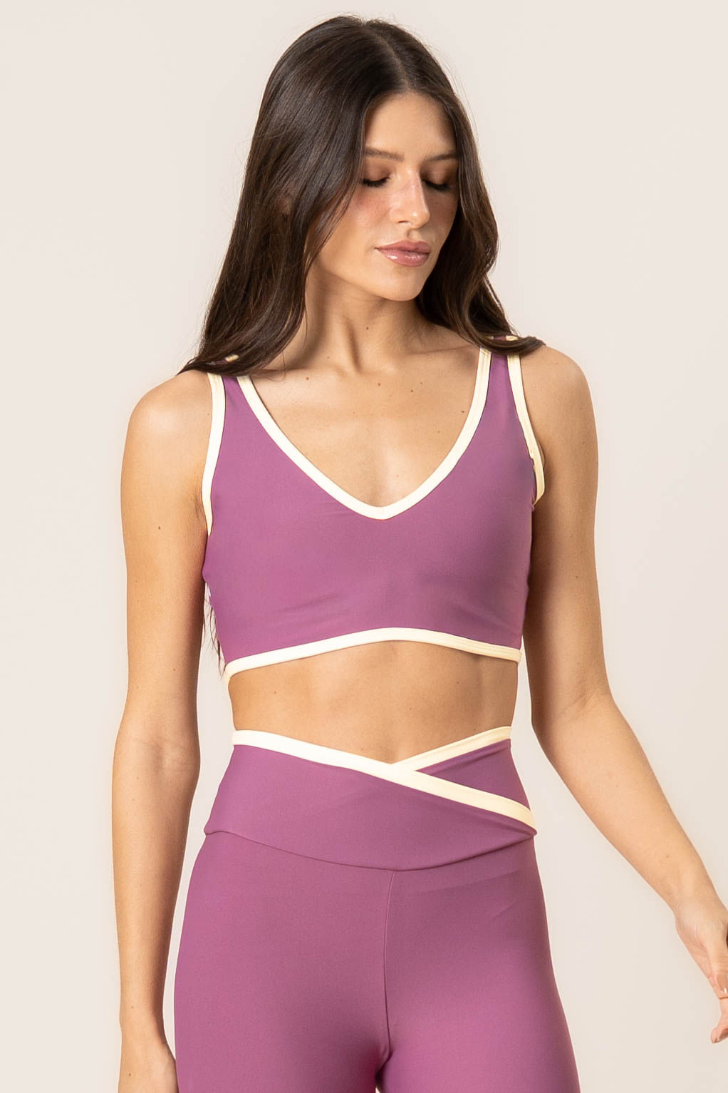 Top V Paralelo Dark Rose Rosa-2 - Imagem 1