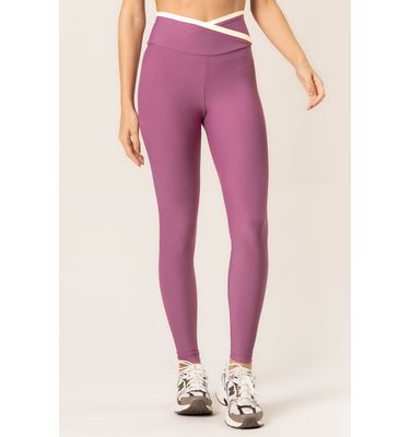 Calça Legging Wrap Shape Dark Rose - Imagem 3 - Mobile