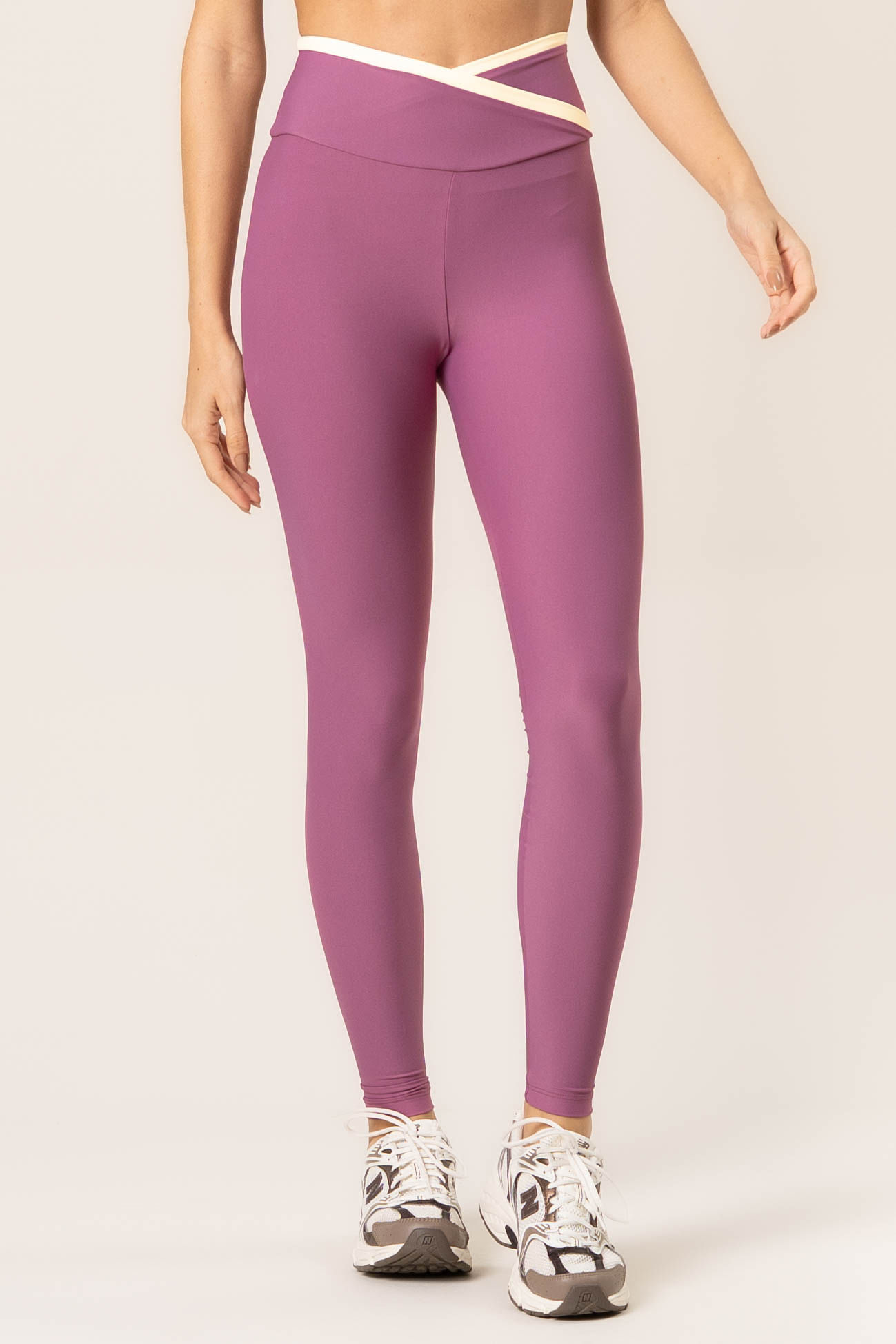 Calça Legging Wrap Shape Dark Rose - Imagem 3 - Mobile