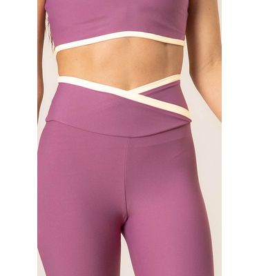 Calça Legging Wrap Shape Dark Rose - Imagem 5 - Mobile
