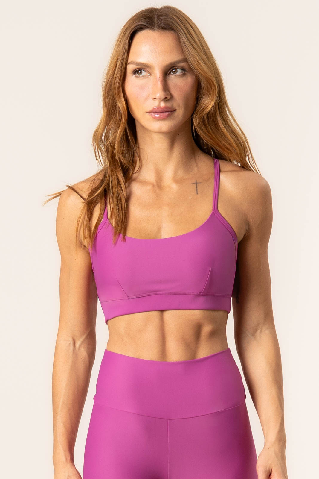 Top Nadador Alcinha Magenta Rosa-2 - Imagem 1