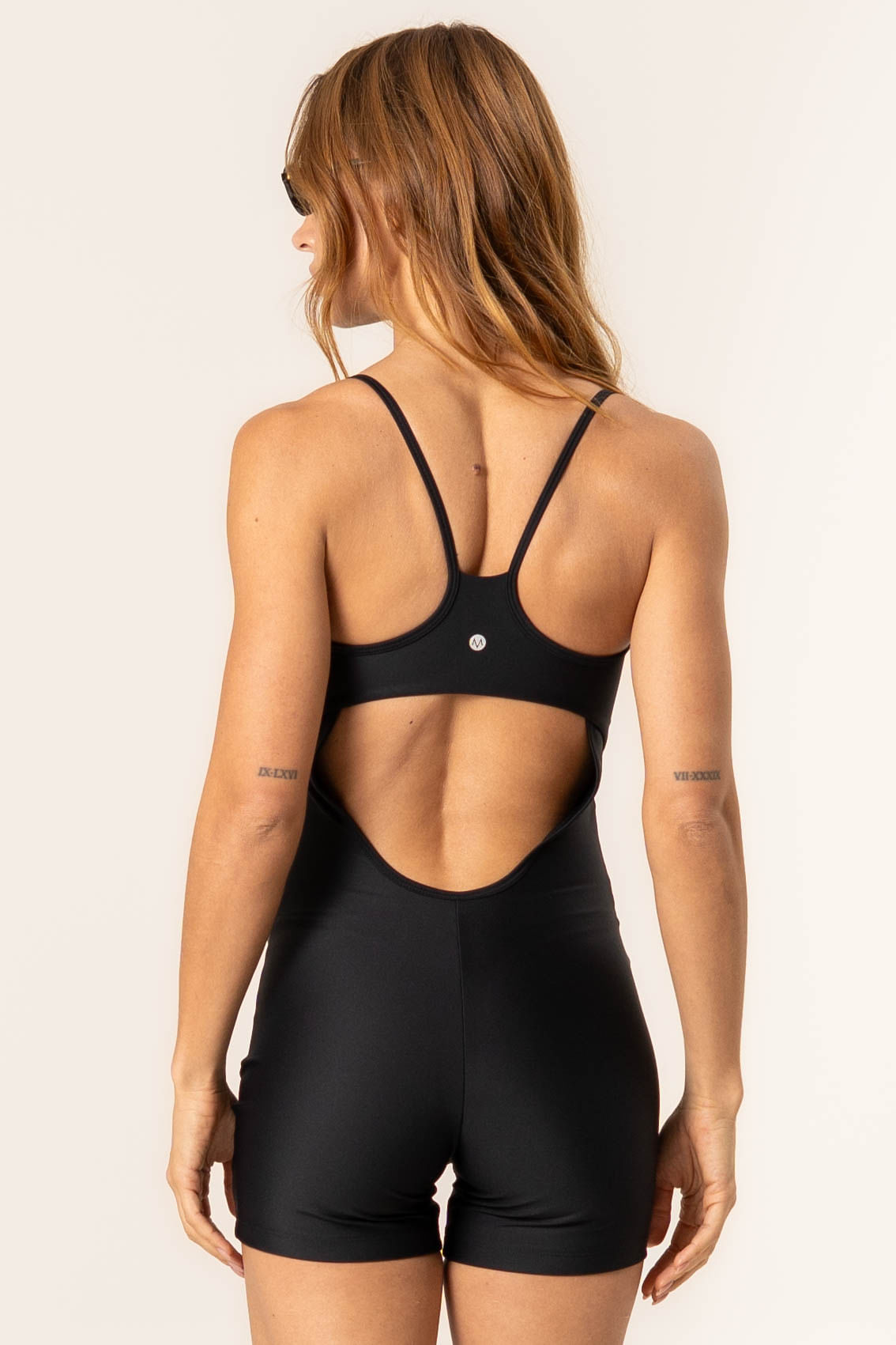 Macaquinho Alcinha Nadador Cardio Preto - Imagem 2