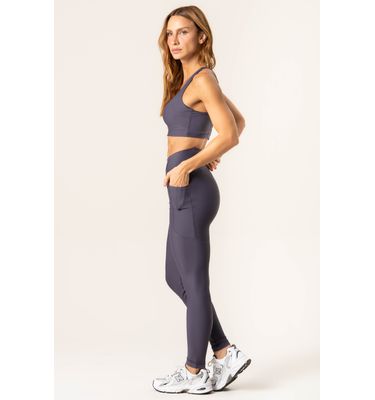 Calça Legging Slim Shape Com 3 Bolsos Color Elite - Imagem 2 - Mobile