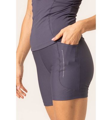Shorts Médio Slim Shape Com 3 Bolsos Color Elite - Imagem 5 - Mobile