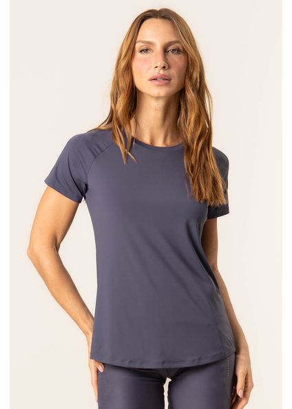 Camiseta Raglan Color Elite Azul-marinho - Imagem 1