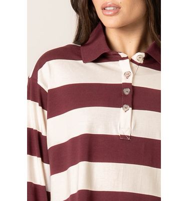 Blusa Manga Longa Polo Stripes - Imagem 5 - Mobile