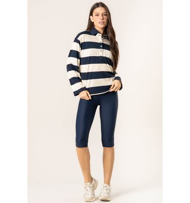 Blusa Manga Longa Polo Stripes - Imagem 3 - Mobile