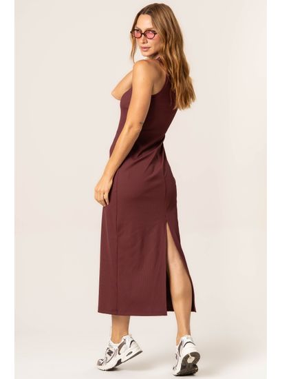 Vestido Midi Rib Matte - Imagem 2 - Desktop