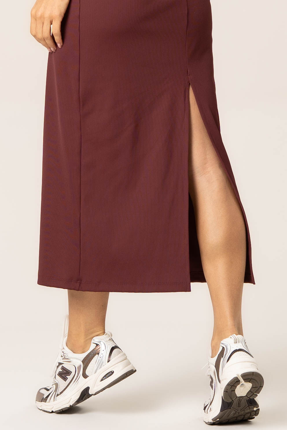 Vestido Midi Rib Matte - Imagem 5 - Mobile