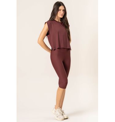Regata Com Abertura Lateral Rib Matte Vivame - Imagem 3 - Mobile