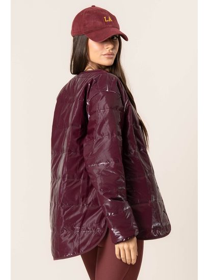 Jaqueta Com Bolso Glow Puffer - Imagem 2 - Desktop