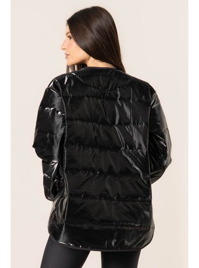 Jaqueta Com Bolso Glow Puffer - Imagem 2 - Desktop