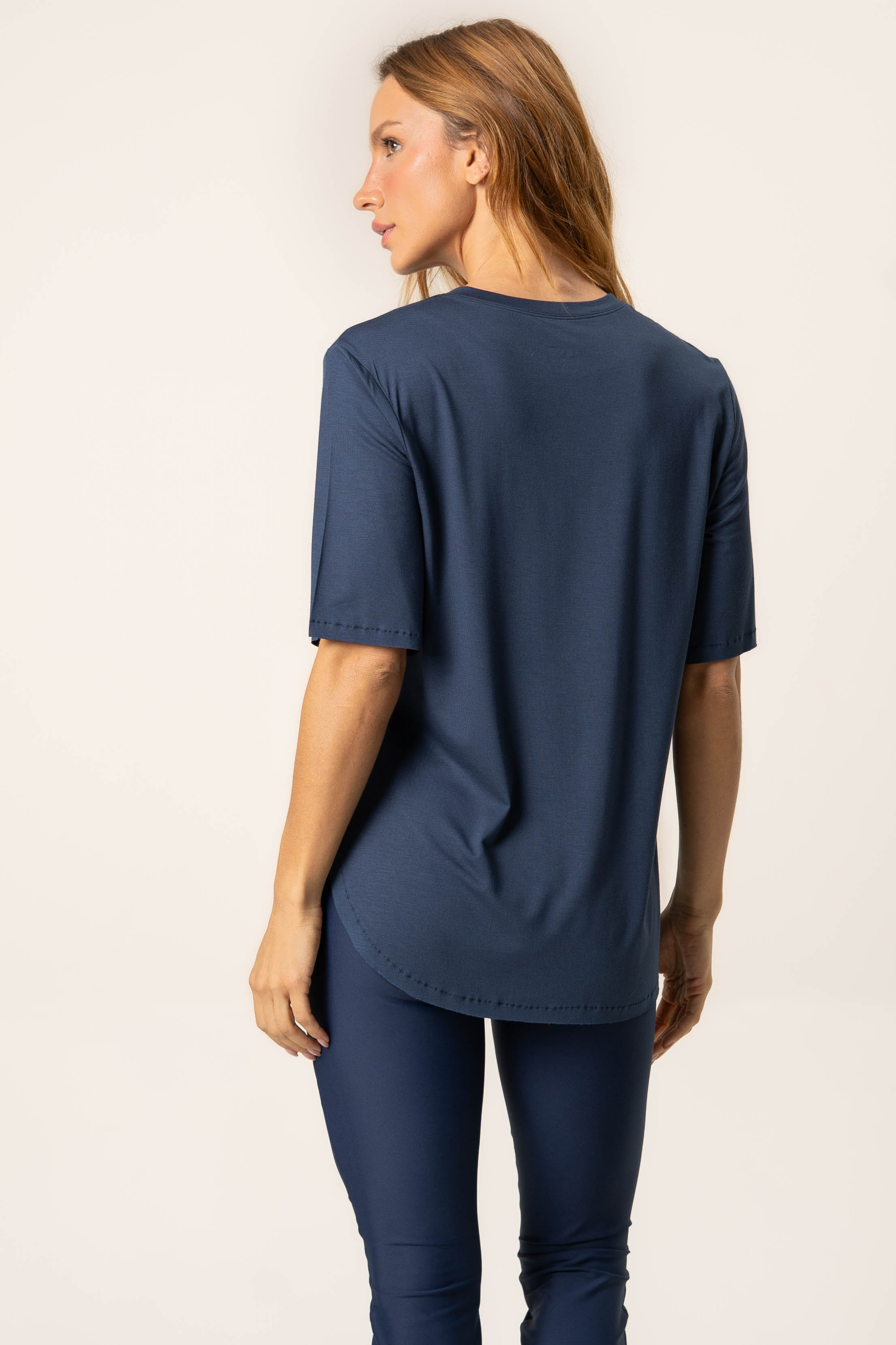 Camiseta Ampla Modal Lounge - Imagem 4 - Mobile