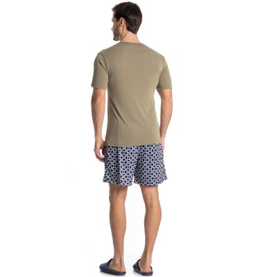 Pijama Masculino Curto Clóvis Tombini - Imagem 4 - Mobile