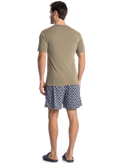 Pijama Masculino Curto Clóvis Tombini - Imagem 4 - Desktop