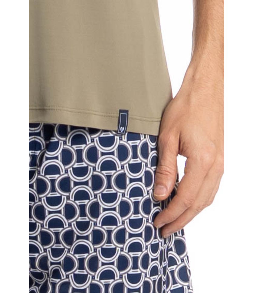 Pijama Masculino Curto Clóvis Tombini - Imagem 5 - Desktop