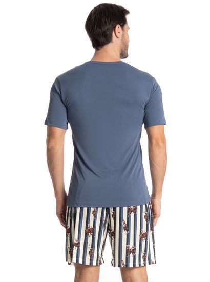 Pijama Masculino Curto Clóvis - Imagem 2 - Desktop