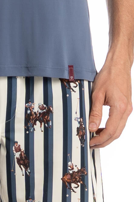 Pijama Masculino Curto Clóvis - Imagem 5 - Mobile