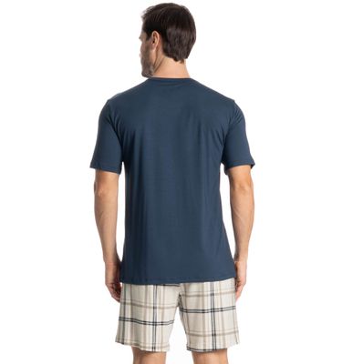 Pijama Masculino Curto Winter - Imagem 2 - Mobile