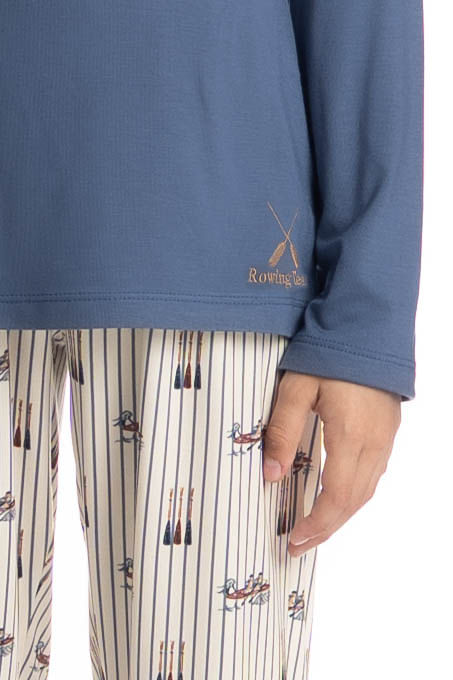 Pijama Infantil Longo Masculino Remo - Imagem 5 - Mobile