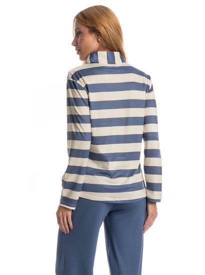 Pijama Remo Longo Feminino - Imagem 4 - Desktop