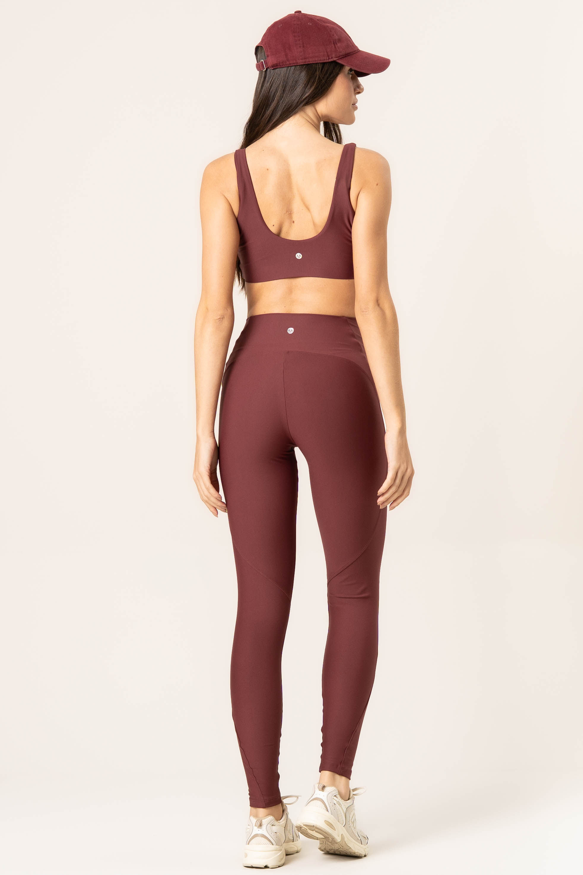 Calça Legging Plus Color Emana Vinho - Imagem 2