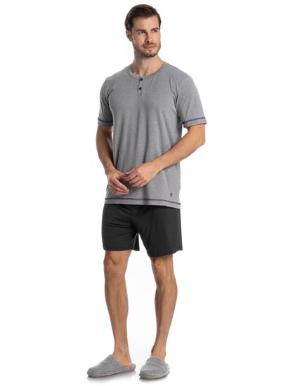 Pijama Curto Masculino Henri - Imagem 3 - Desktop