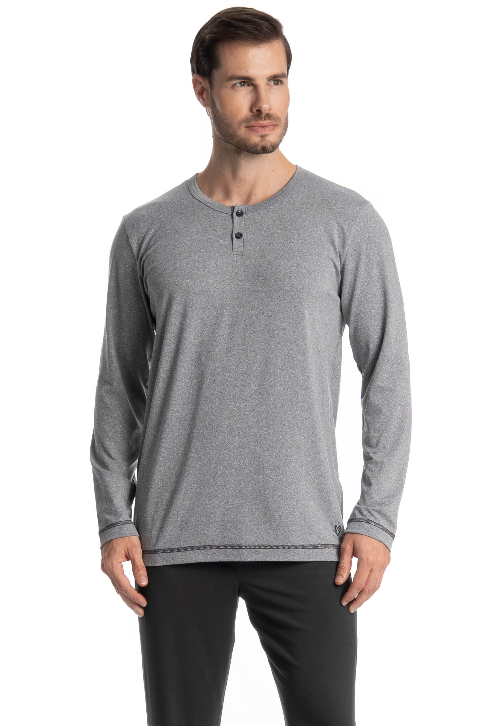 Pijama Longo Masculino Henri - Imagem 3 - Mobile