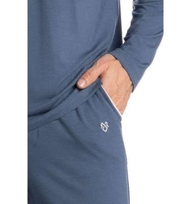Pijama Masculino Longo Com Bolso Lucca - Imagem 5 - Mobile