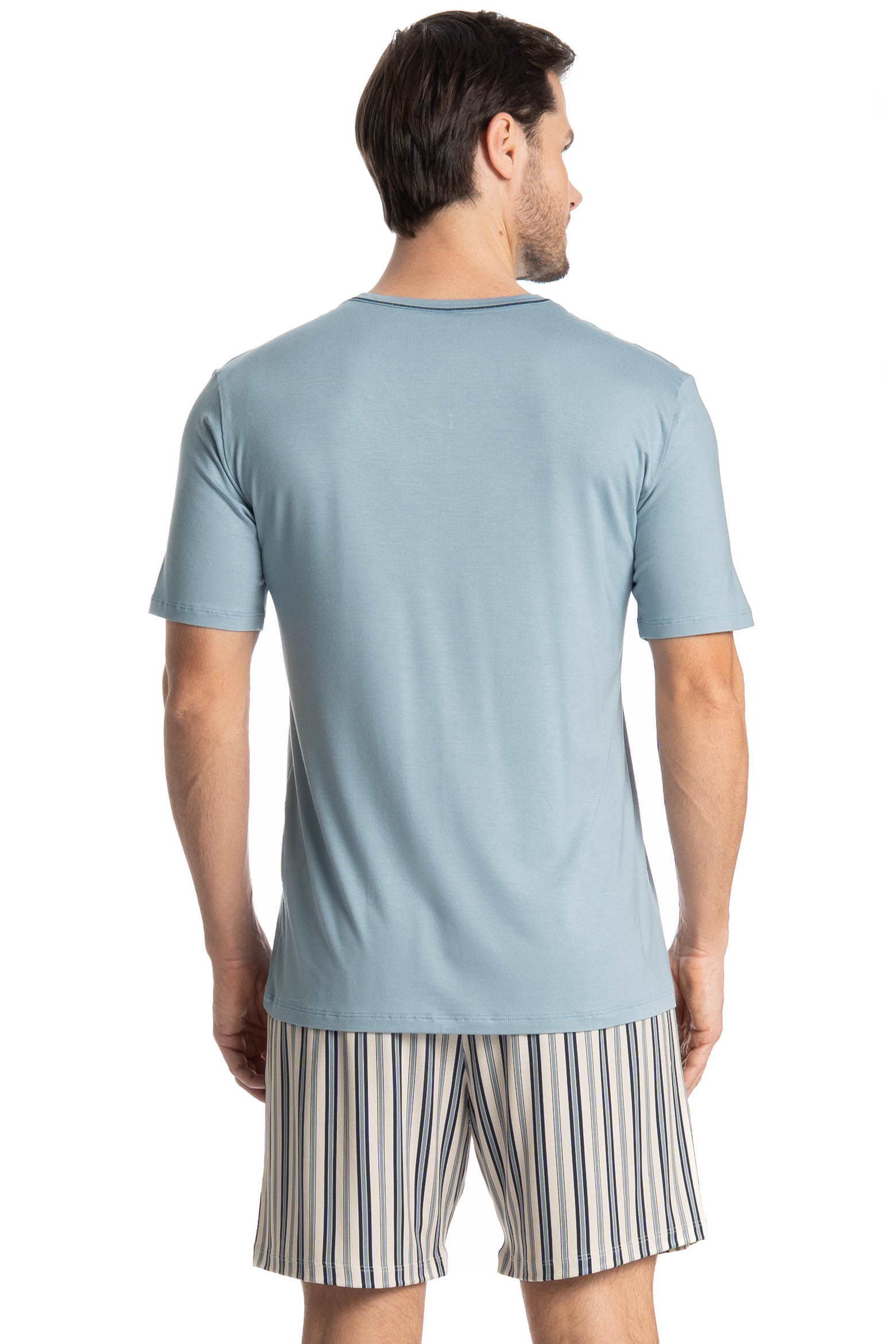 Pijama Masculino Curto Mateo - Imagem 2 - Mobile