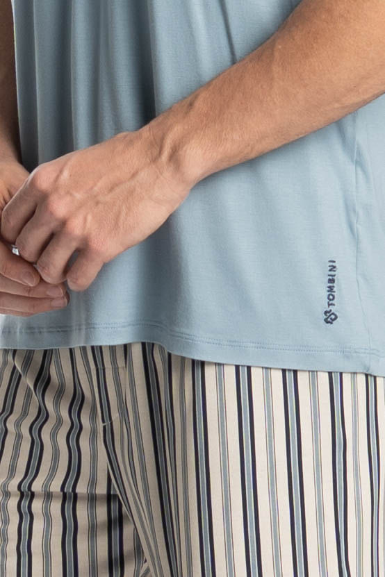 Pijama Masculino Curto Mateo - Imagem 5 - Mobile