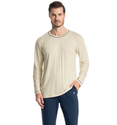 Pijama Masculino Longo Augusto - Imagem 3 - Mobile