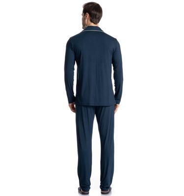 Pijama Longo Americano New Romeu - Imagem 2 - Mobile
