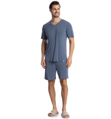 Pijama Masculino Curto Rafael Tombini - Imagem 3 - Mobile